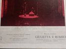 Giulietta E Romeo di Riccardo Zandonai Medici Forese Zanasi Cetra N. 1266