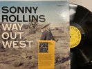 Sonny Rollins ‎– Way Out West LP 1988 Original Jazz Classics ‎– OJC-337 NM/NM