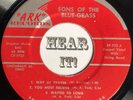 Rite OH Bluegrass EP 45 SONS OF BLUE-GRASS Way of Prayer +3 ARK obscure hear