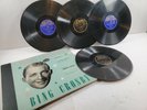 RARE  BING CROSBY MERRY CHRISTMAS 1945 DECCA Vinyl Set of 4 78RPM Records