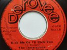 KILLER CIMARONS Kick Me Or I'll Kick You RARE BOSS REGGAE 45 GUYANA DEROVEE HEAR