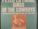 PETER LA FARGE: sings of the cowboys Folkways Records 12