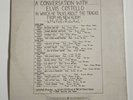 Elvis Costello, A Conversation With... Rare Double Promo LP Imperial Bedroom