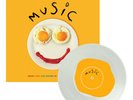 SIA “MUSIC” - LIMITED EDITION 12” EGG YOLK SPLATTER VINYL LP ALBUM NEW FILM