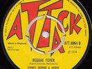 SIDNEY GEORGE & JACKIE  REGGAE FEVER  HIGHLY SOUGHT AFTER BOSS REGGAE CLASSIC