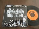 THE BEATLES MEGA  RARE FRENCH EP HELP   SOE 3769   FRANCE BIEM