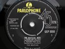 The Beatles - The Beatles' Hits - UK 1963 4-Track Parlophone p/s EP EX+