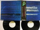 ORNETTE COLEMAN PARIS CONCERT TRIO PA-7169,70 Japan OBI VINYL 2LP