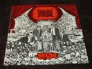 NAPALM DEATH / Scum ORANGE COVER Earache LP 1987 UK GRINDCORE DEATH METAL