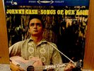 JOHNNY CASH SONGS OF OUR SOIL-RARE ORIG 1959 6 EYE M-COLUMBIA STEREO WL PROMO LP