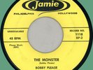 BOBBY PLEASE & PLEASERS The Monster / The Switch 45rpm Jamie 1959 nice copy