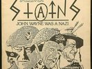 STAINS - John Wayne Was A Nazi 1981 MDC  R Radical DRI Punk VG+/NM Texas SF HC