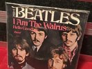 The Beatles I Am The Walrus Hello Goodbye Original Rare Picture Sleeve Swirl 45