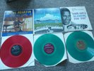 3X RARE MINT MIRACLE REVIVAL GOSPEL US GREEN VINYL LP A.A ALLEN,GENE MARTIN,