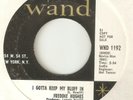 FREDDIE HUGHES I Gotta Keep My Bluff In WAND PROMO NORTHERN SOUL USA 45
