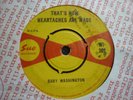 baby washington thats how heartaches are made sue  uk  orig 45 northern soul