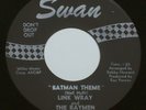 LINK WRAY And The RAYMEN Batman Theme 1966 SWAN Label 45 RPM EXCELLENT