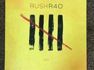 RUSH CONCERT PROGRAMME - R40 TOUR 2015 - US & CANADA - RARE - THE FINAL TOUR