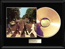 THE BEATLES ABBEY ROAD GOLD METALIZED VINYL RECORD LP ALBUM RARE NON RIAA