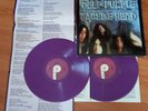 DEEP PURPLE Machine head PURPLE VINYL 1997 UK DOUBLE LP Gatefold sleeve + Poster