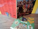70er - THE BEATLES: Sgt Peppers Vinyl LP mit original Bastelbogen EMI Hör Zu