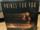 Prince For You Vinyl LP - 2016 reissue, WB
