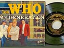THE (les) WHO My Generation 1965 BRUNSWICK French Press 45 EP w Laminate Sleeve