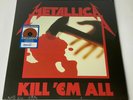 Metallica Kill 'Em All Fire Engine Red Walmart Vinyl LP Sealed Limited Edition