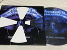 METALLICA BLUE VINYL PICTURE DISC RIDE THE LIGHTNING. DAMAGED Cover RARE Vertigo