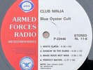 Blue Oyster Cult-Club Ninja / Falco RARE AFRTS Armed Forces Radio DJ Promo LP