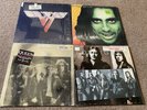 4 PC.Vinyl Lp Lot-Queen-Alice Cooper-Van Halen-Foreigner-Originals-Shrink-VG+