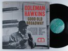 COLEMAN HAWKINS Good Old Broadway MOODSVILLE LP VG+/VG++ mono promo ^