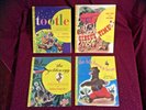 RARE FOUR(4) 1948 Golden Records Tootle-Circus Time-Big Brown Bear-Golden Egg A+