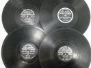 4 Columbia 78 RPM Records Will F. Denny Henry Burr JW Myers Honeysuckle Hiawatha