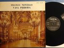 BACH VASA PRIHODA VIOLIN FRANCO NOVELLO RARE CETRA LP ITALY ONLY MINT