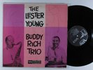 LESTER YOUNG-BUDDY RICH TRIO Self Titled VERVE MGV-8164 LP mono ^