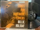 BIllie Holiday Songs For Distingue Lovers Original Mono On Verve VG+