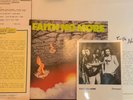 FAITH NO MORE “THE REAL THING”RARE  LP 1989 JOURNALIST PROMO PHOTO AND SHEET