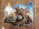 IRON MAIDEN The Trooper RARE Shaped Picture Disc 7