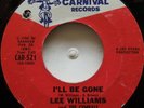 45 / SOUL / LEE WILLIAMS / I'LL BE GONE / CARNIVAL RECORDS / LISTEN