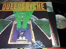 QUEENSRYCHE : THE WARNING PROMOSTICKERED LP 1984 EMI GERMANY +PROMOSHEET