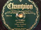 Lillian Crawford   In A Mist (Bix Beiderbecke)/Holiday   Champion 16817