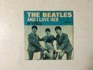 The Beatles 45 Picture Sleeve Capitol 5235 And I Love Her & If I Fell BV $140