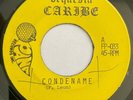 ORQUESTA CARIBE - Condename / Mi Carrito - RARE SALSA PUERTO RICO pana 45
