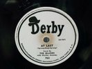 THE MAJORS - R&B 78rpm DERBY #763 - AT LAST / YOU RAN AWAY WITH MY HEART - E+