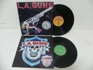 L.A. Guns - Cocked Loaded + Self Title Rare KOREA Unique Vinyl LP