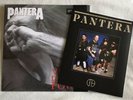 IN HAND PANTERA VULGAR DISPLAY OF POWER[MARBLED WHITE&METAL LP]&BOOK OF PANTERA