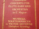 1930 Marcel MOYSE FLUTE LILY LASKINE Harp Mozart Concerto C Major Coppola M-141