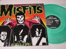 MISFITS Evilive LP Plan 9/Caroline ORIGINAL GREEN WAX clean
