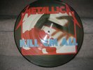 METALLICA Kill 'Em All ORIGINAL UK PRESS MFN7P EX/EX LP VINYL PICTURE DI